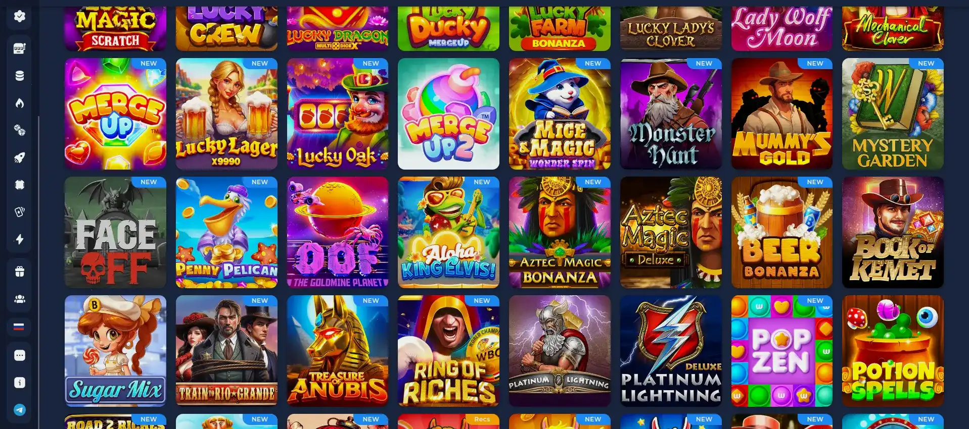Скриншот игрового процесса Tippy casino